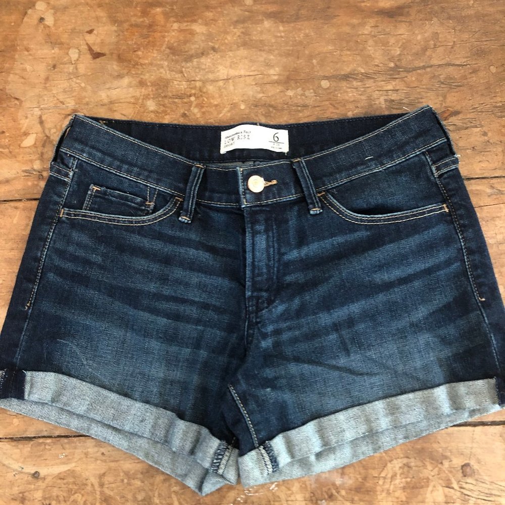 Abercrombie Blue Jean Shorts